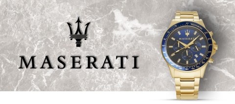 Zegarek Męski Maserati Sfida R8873640008 + BOX Zegarek Męski Maserati Sfida R8873640008 + BOX
