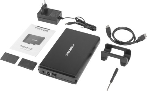 OBUDOWA DYSKU ZEWNĘTRZNA NATEC RHINO SATA 3.5cala USB 3.0 ALUMINIUM OBUDOWA DYSKU ZEWNĘTRZNA NATEC RHINO SATA 3.5cala USB 3.0 ALUMINIUM