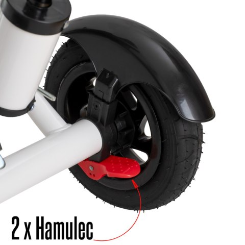 Rowerek Trójkołowy Trike Fix V3 czarny PODWÓJNE STEROWANIE