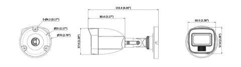 Kamera TVI Hilook bullet 2MP TVICAM-B2M-20DL 2.8mm Kamera TVI Hilook bullet 2MP TVICAM-B2M-20DL 2.8mm