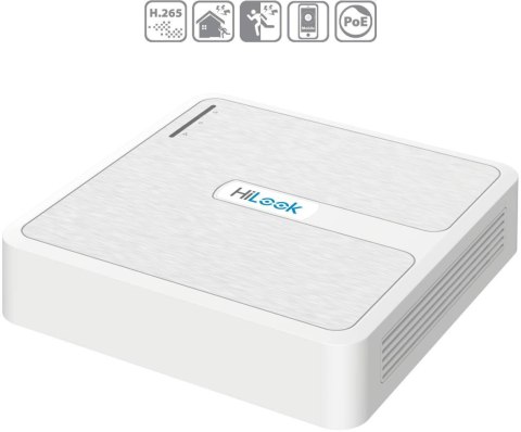 Rejestrator IP Hilook 4MP NVR-8CH-4MP/8P white