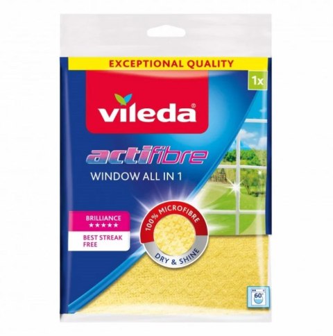 Ściereczka Vileda ACTIFIBRE okienna 1 szt. Ściereczka Vileda ACTIFIBRE okienna 1 szt.