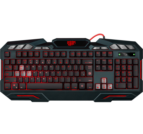 KLAWIATURA DEFENDER DOOM KEEPER GK-100DL PODŚWIETLANA GAMING KLAWIATURA DEFENDER DOOM KEEPER GK-100DL PODŚWIETLANA GAMING