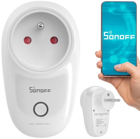 SONOFF Inteligentna gniazdko elektryczne Zigbee 16A 3680W S26R2ZBTPE-FR SONOFF Inteligentna gniazdko elektryczne Zigbee 16A 3680W S26R2ZBTPE-FR