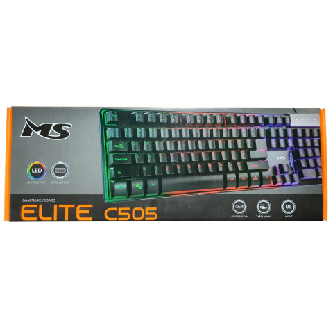 KLAWIATURA GAMINGOWA MS ELITE C505 US LAYOUT