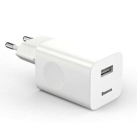 Ładowarka sieciowa Baseus QC3.0 FC67E CCALL-BX02 24W z gniazdem USB Quick Charge 3.0 Ładowarka sieciowa Baseus QC3.0 FC67E CCALL-BX02 24W z gniazdem USB Quick Charge 3.0