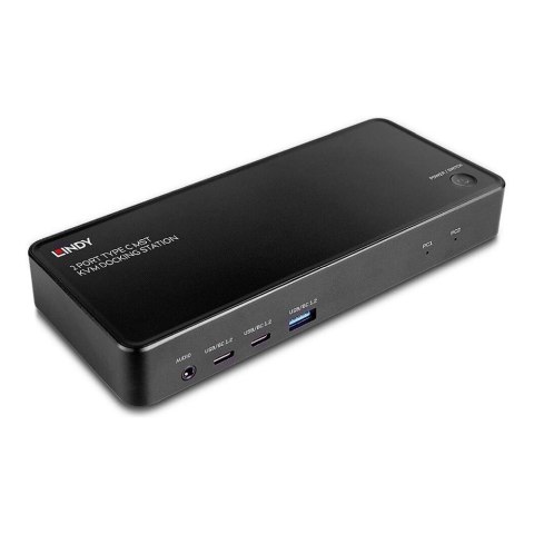 Replikator portów LINDY USB-C do 1xHDMI/1xDP/1xRJ45/3xUSB-A/3xUSB-C/1xAudio Replikator portów LINDY USB-C do 1xHDMI/1xDP/1xRJ45/3xUSB-A/3xUSB-C/1xAudio