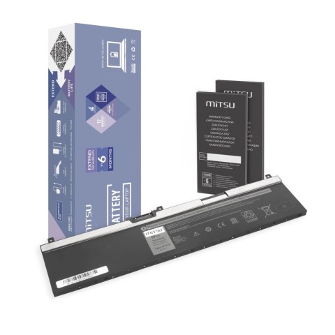 Bateria Mitsu do notebooka Dell Precision 7530, 7540, 7730 (11.4V) (8500 mAh) Bateria Mitsu do notebooka Dell Precision 7530, 7540, 7730 (11.4V) (8500 mAh)