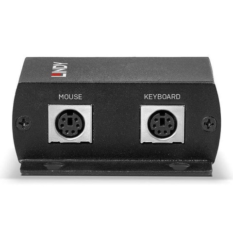 Extender PS/2 KM LINDY Cat.5e/6 100m czarny Extender PS/2 KM LINDY Cat.5e/6 100m czarny