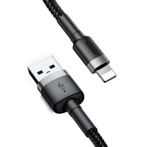Kabel przewód Baseus Cafule USB-A - Lightning / iPhone 1m Kabel przewód Baseus Cafule USB-A - Lightning / iPhone 1m