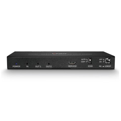 Splitter HDMI 2.0 LINDY 2-portowy rozdzielacz HDMI Audio 18G Splitter HDMI 2.0 LINDY 2-portowy rozdzielacz HDMI Audio 18G