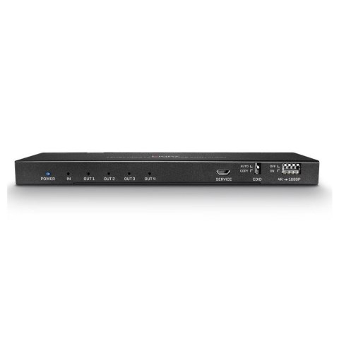 Splitter HDMI 2.0 LINDY 4-portowy rozdzielacz HDMI Audio 18G Splitter HDMI 2.0 LINDY 4-portowy rozdzielacz HDMI Audio 18G
