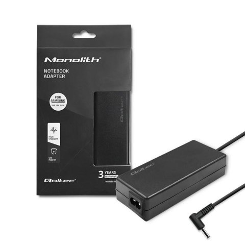 Zasilacz Qoltec do Samsung 65W | 19V | 3,42A | 3.0*1.0 Zasilacz Qoltec do Samsung 65W | 19V | 3,42A | 3.0*1.0