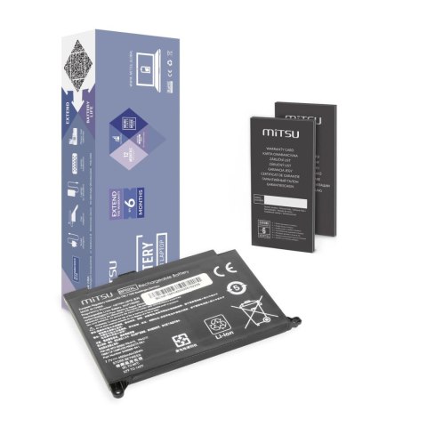 Bateria Mitsu do notebooka HP Pavilion 15-AU 15-AW (7.7V) (4500 mAh) Bateria Mitsu do notebooka HP Pavilion 15-AU 15-AW (7.7V) (4500 mAh)