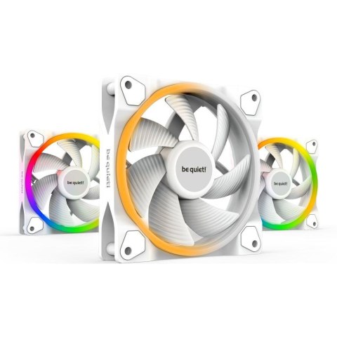 Wentylator be quiet! Light Wings White 120mm PWM high-speed Triple Pack Wentylator be quiet! Light Wings White 120mm PWM high-speed Triple Pack