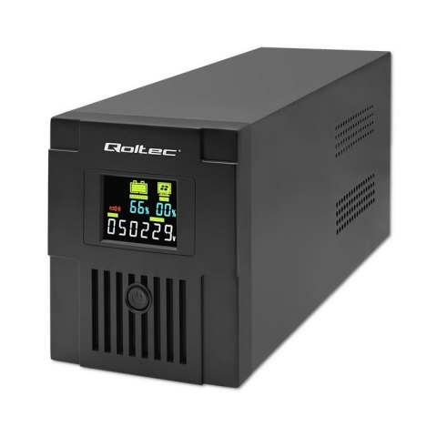 Zasilacz awaryjny UPS Qoltec Monolith | 2000VA | 1200W | LCD | USB Zasilacz awaryjny UPS Qoltec Monolith | 2000VA | 1200W | LCD | USB