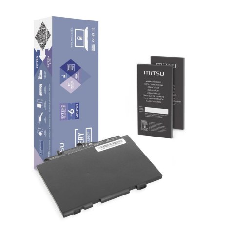 Bateria Mitsu do notebooka HP EliteBook 725 G3, 820 G3 (11.4V) (2700 mAh) Bateria Mitsu do notebooka HP EliteBook 725 G3, 820 G3 (11.4V) (2700 mAh)