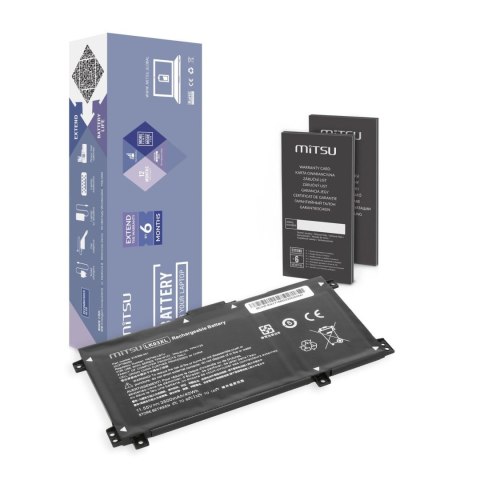 Bateria Mitsu do notebooka HP Envy 17, x360 15 (11.55V) (3500 mAh) Bateria Mitsu do notebooka HP Envy 17, x360 15 (11.55V) (3500 mAh)