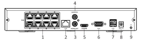 Rejestrator IP Hilook 5MP NVR-8CH-5MP/8P Rejestrator IP Hilook 5MP NVR-8CH-5MP/8P