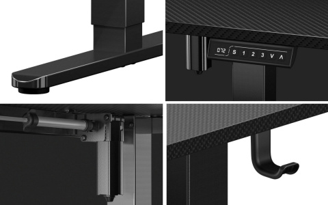 Biurko Elektryczne Huzaro Hero 8.2 Black