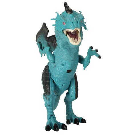 Dinozaur RC Smok sterowany - chodzi ryczy zionie parą 41 cm Dinozaur RC Smok sterowany - chodzi ryczy zionie parą 41 cm