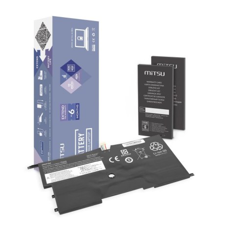 Bateria Mitsu do notebooka Lenovo ThinkPad X1 Carbon 14 (gen2, gen3) (15.2V) (2800 mAh) Bateria Mitsu do notebooka Lenovo ThinkPad X1 Carbon 14 (gen2, gen3) (15.2V) (2800 mAh)