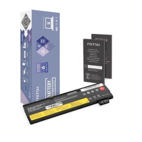 Bateria Mitsu do notebooka Lenovo ThinkPad T570 (11.4V) (2140 mAh) Bateria Mitsu do notebooka Lenovo ThinkPad T570 (11.4V) (2140 mAh)