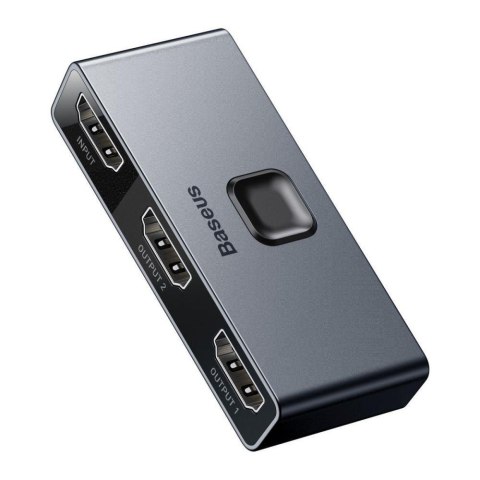 Dwukierunkowy rozdzielacz / splitter HDMI 4K Baseus Matrix CAHUB-BC0G Dwukierunkowy rozdzielacz / splitter HDMI 4K Baseus Matrix CAHUB-BC0G