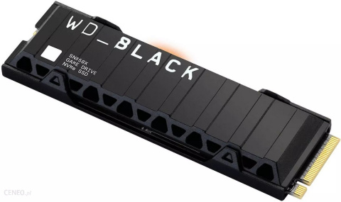 Dysk SSD WD Black SN850X WDS100T2XHE (1 TB ; M.2; PCIe NVMe 4.0 x4; heatsink) Dysk SSD WD Black SN850X WDS100T2XHE (1 TB ; M.2; PCIe NVMe 4.0 x4; heatsink)