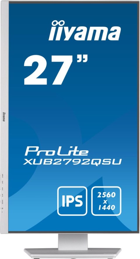 Monitor LED IIYAMA XUB2792QSU-W5 IPS HDMI DisplayPort USB Pivot Monitor LED IIYAMA XUB2792QSU-W5 IPS HDMI DisplayPort USB Pivot