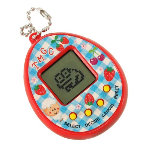 Zabawka Tamagotchi elektroniczna gra jajko czerwon Zabawka Tamagotchi elektroniczna gra jajko czerwon