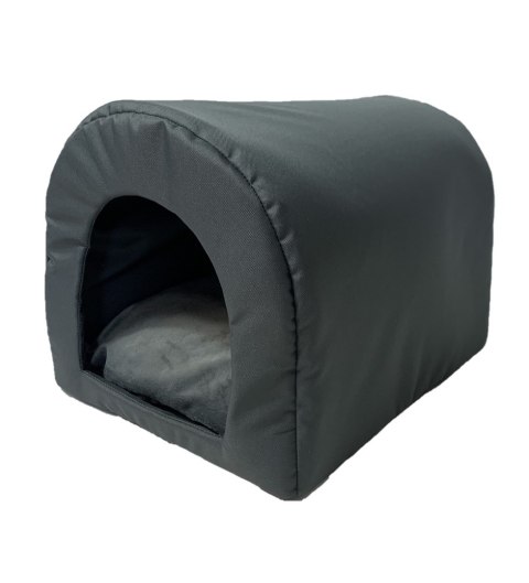 Budka legowisko JASKINIA 40x33x29 grafit Budka legowisko JASKINIA 40x33x29 grafit