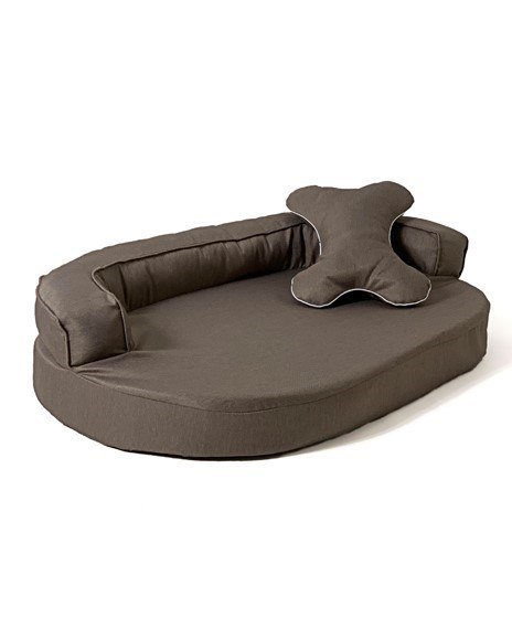 Sofa OWALNA brąz 100x65x10 Sofa OWALNA brąz 100x65x10