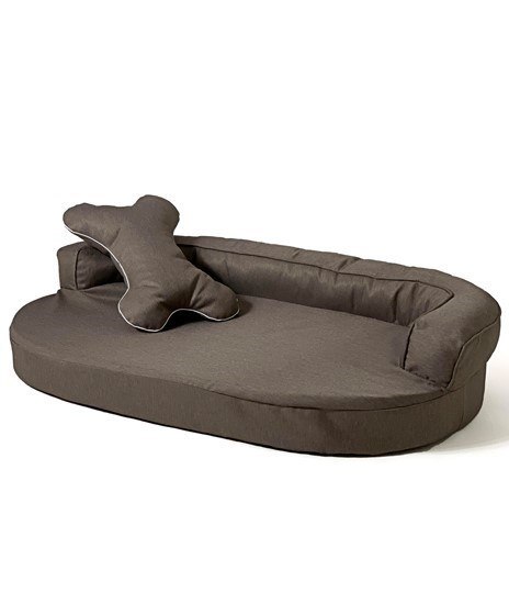 Sofa OWALNA brąz 100x65x10 Sofa OWALNA brąz 100x65x10