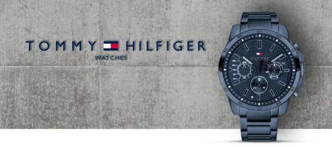 Zegarek Męski Tommy Hilfiger Decker 1791560 + BOX Zegarek Męski Tommy Hilfiger Decker 1791560 + BOX