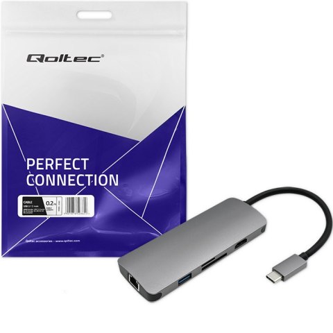 AdapterUSB 3.1 C męski / HDMI żeńskie | USB 3.0 żeńskie | RJ-45 żeńskie | SD | MICRO SD | PD AdapterUSB 3.1 C męski / HDMI żeńskie | USB 3.0 żeńskie | RJ-45 żeńskie | SD | MICRO SD | PD