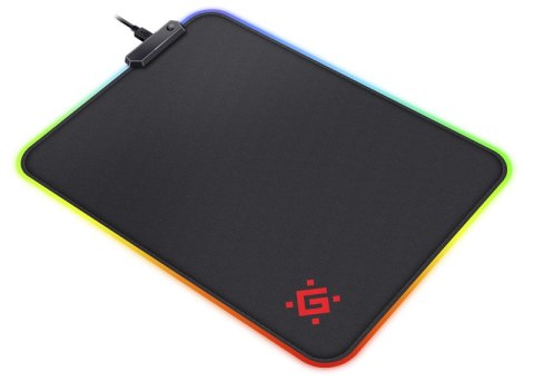 PODKŁADKA DEFENDER GAMING BLACK L LIGHT LED 350x300x4mm PODKŁADKA DEFENDER GAMING BLACK L LIGHT LED 350x300x4mm