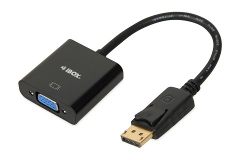 Kabel adapter iBOX IADPVGA DisplayPort do VGA Kabel adapter iBOX IADPVGA DisplayPort do VGA