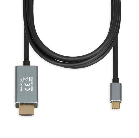 Kabel adapter iBOX ITVC4K USB-C do HDMI 1,8m Kabel adapter iBOX ITVC4K USB-C do HDMI 1,8m