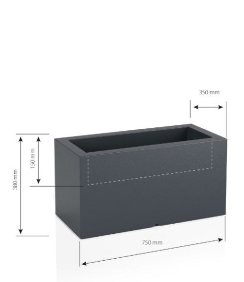 DESIGNERSKA DONICA MONUMO LUNGO BIAŁA