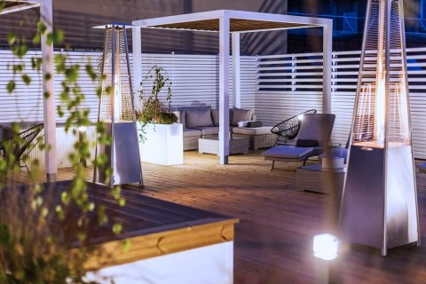 DESIGNERSKA DONICA MONUMO LUNGO GRANDE BIAŁA Z OŚWIETLENIEM