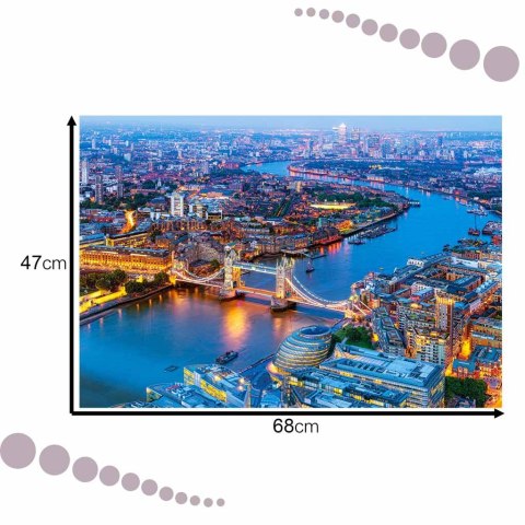 CASTORLAND Puzzle 1000el. Aerial View of London - Widok z lotu ptaka na Londyn CASTORLAND Puzzle 1000el. Aerial View of London - Widok z lotu ptaka na Londyn