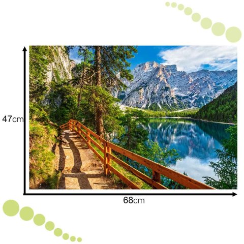 CASTORLAND Puzzle 1000el. Braies Lake, Italy - Jezioro Braies Włochy CASTORLAND Puzzle 1000el. Braies Lake, Italy - Jezioro Braies Włochy