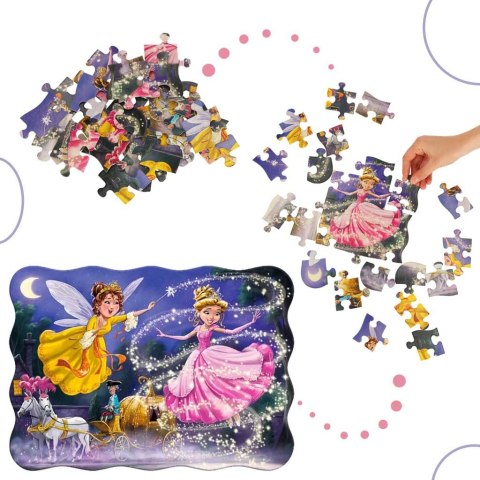 CASTORLAND Puzzle 30 elementów Cinderella - Kopciuszek 4+ CASTORLAND Puzzle 30 elementów Cinderella - Kopciuszek 4+