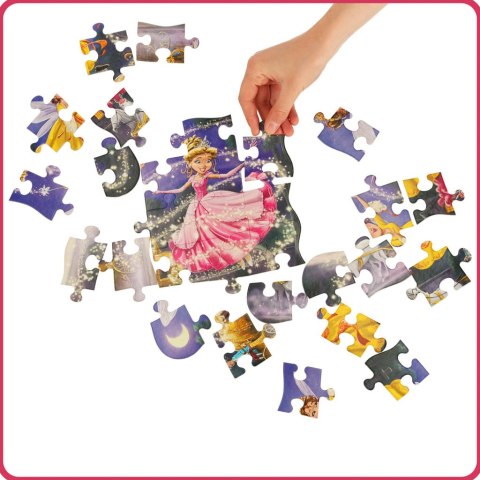 CASTORLAND Puzzle 30 elementów Cinderella - Kopciuszek 4+ CASTORLAND Puzzle 30 elementów Cinderella - Kopciuszek 4+