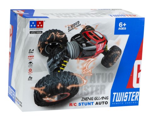 Samochód RC dwustronny z przegubami 47cm zielony