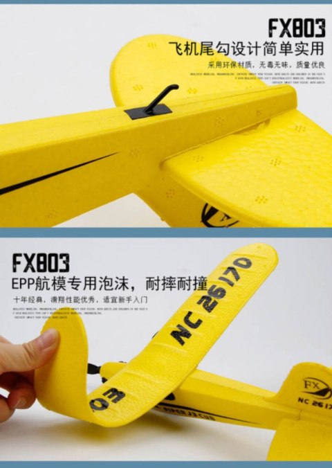 Samolot RC FX803 Piper 150mah