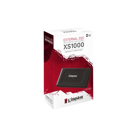 Dysk zewnętrzny SSD Kingston XS1000 2TB USB 3.2 Gen 2 (1050/1000 MB/s)