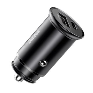 Ładowarka samochodowa do telefonów z gniazdem USB QC4.0+ oraz USB-C PD 3.0 Baseus PPS BS-C16Q3 CCYS-C01 30W
