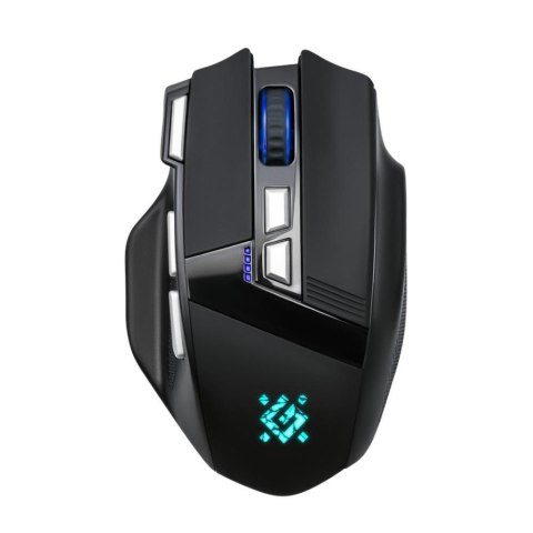 Mysz bezprzewodowa Defender KNIGHT GM-885 optyczna 3200dpi czarna RGB AKUMULATOR 7 przycisków Gaming bezklikowa silent Mysz bezprzewodowa Defender KNIGHT GM-885 optyczna 3200dpi czarna RGB AKUMULATOR 7 przycisków Gaming bezklikowa silent